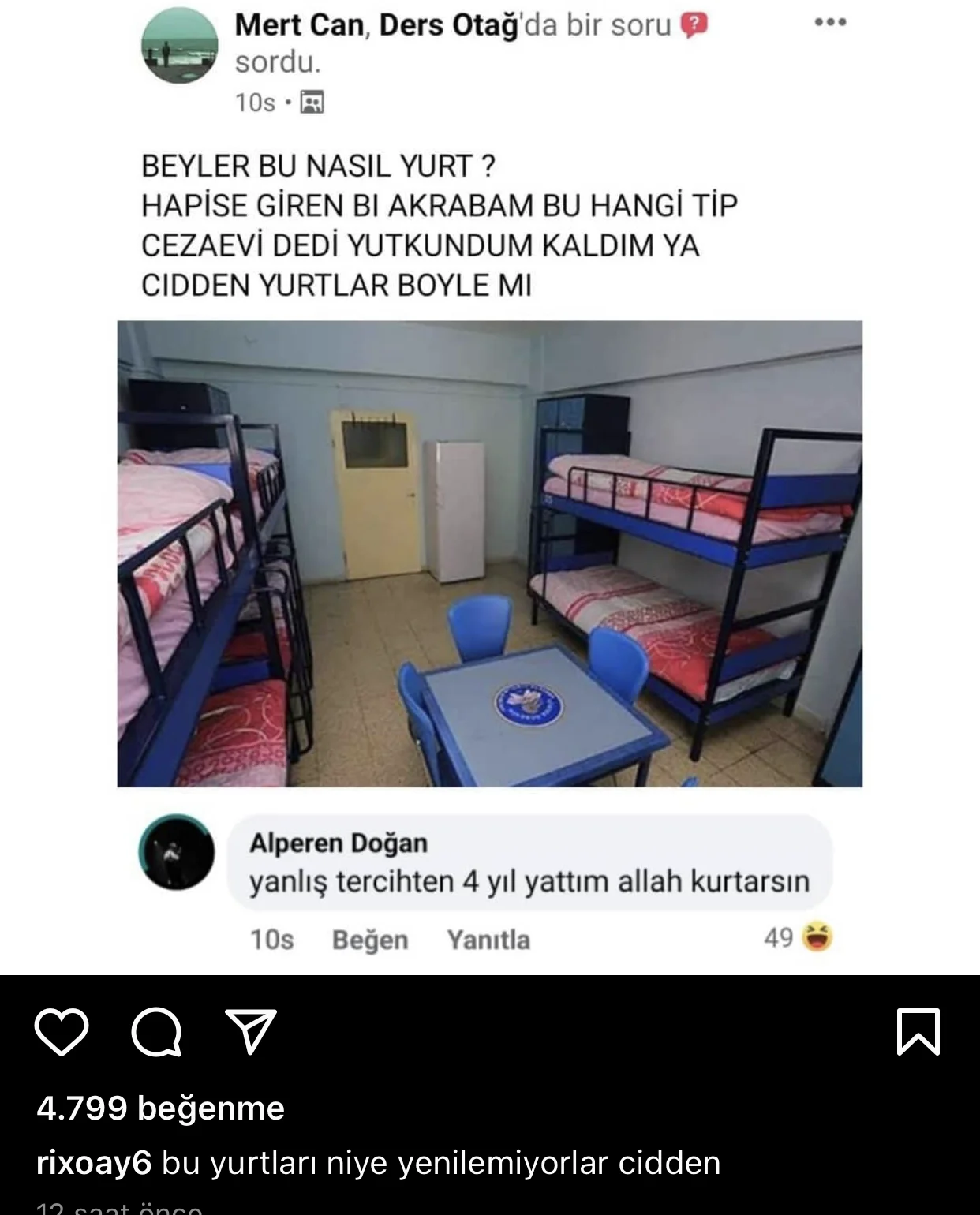 yurt, tercih, üniversite, komik